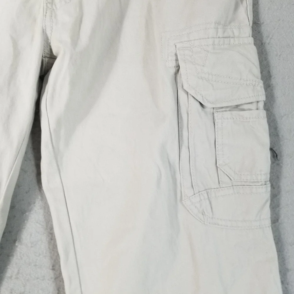 Univibe cargo pants men's 34x30 gray cotton grunge Street Y2K belt